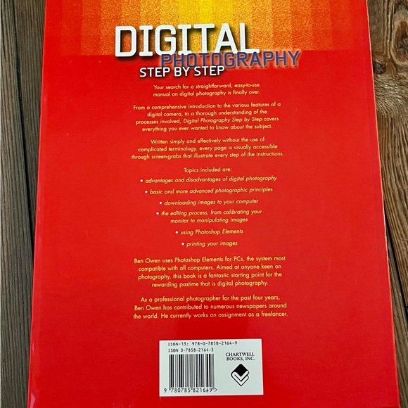 Digital Photography Step By Step by Ben Owen book - Picture 2 of 3